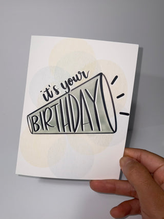 Make Some Noise Birthday Card