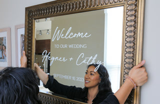 Welcome Sign (Vinyl Decal Only)