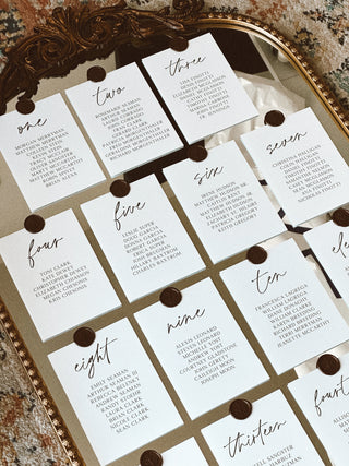 Mirror Seating Chart